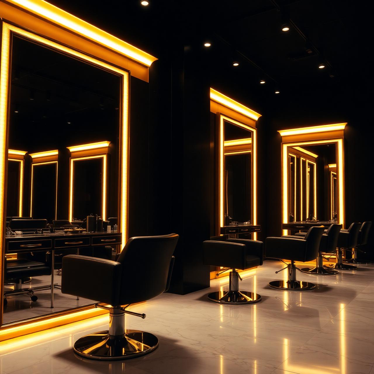 Beyond Cuts luxury salon interior